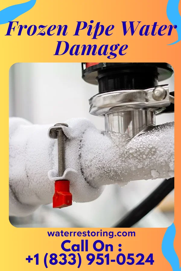 Frozen Pipe Water Damage in Mineral Springs, NC